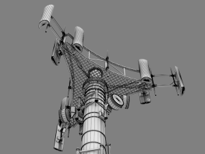 cell tower Modelo 3D