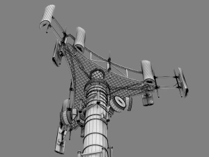 cell tower 3D Model