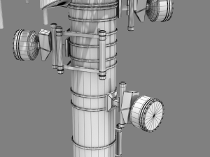 cell tower Modelo 3D