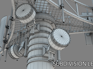 cell tower Modelo 3D