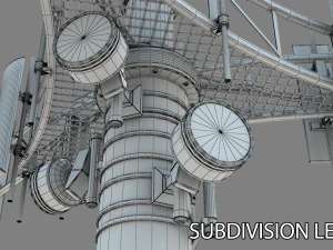 cell tower 3D Model