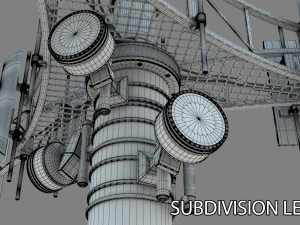 cell tower 3D Model