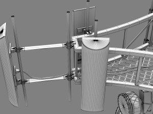 cell tower Modelo 3D