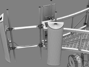 cell tower 3D Model