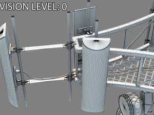 cell tower Modelo 3D