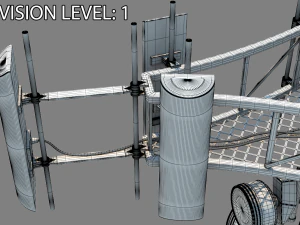 cell tower 3D Model