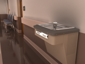 hospital hallway 3D 模型