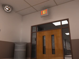hospital hallway 3D Model