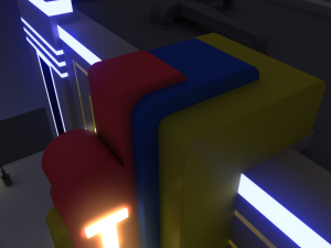 movie theater Modello 3D