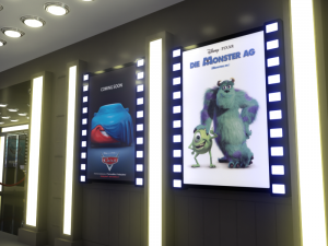 movie theater Modello 3D