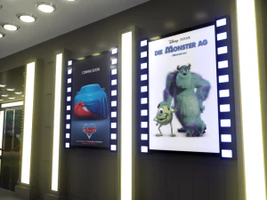 movie theater 3D Model