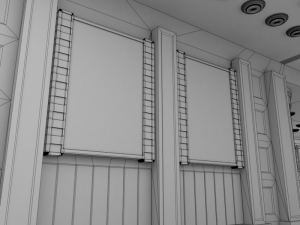 movie theater Modello 3D