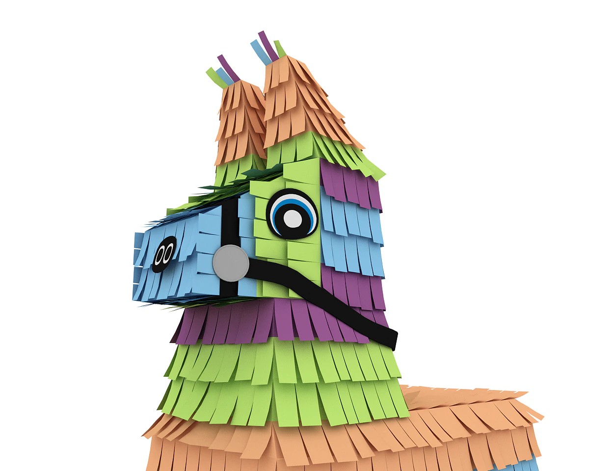 pinata 3D Model .c4d .max .obj .3ds .fbx .stl .blend