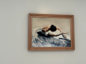 modern art gallery 3D Model