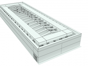 modern art gallery 3D Model