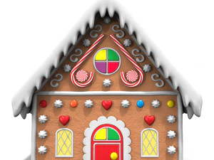 gingerbread house 3D Model