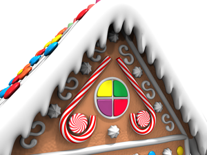 gingerbread house Modelo 3D