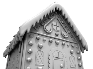 gingerbread house 3D Model