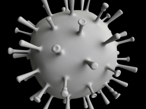 influenza 3D Model