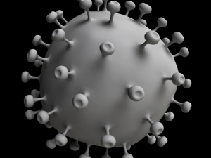 aids virus 3D 모델
