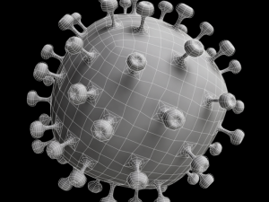 aids virus 3D 모델