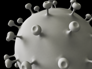 aids virus 3D 모델