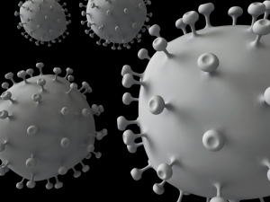 aids virus 3D 모델
