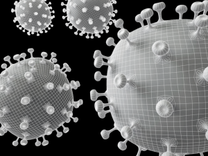 aids virus 3D 모델