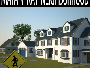 sąsiedztwo Model 3D