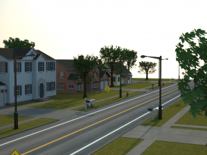 neighborhood 3D Модель
