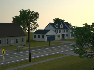 neighborhood 3D Model