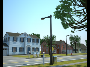 neighborhood 3D Модель