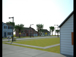 neighborhood 3D Model
