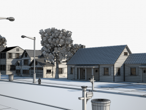 neighborhood 3D Модель