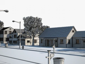 neighborhood 3D Model