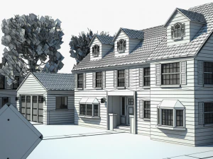 neighborhood 3D Model
