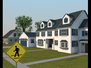 neighborhood Modello 3D