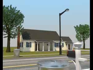 neighborhood Modello 3D