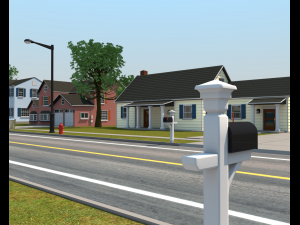neighborhood Modello 3D
