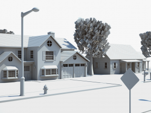 neighborhood Modello 3D
