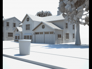 neighborhood Modello 3D