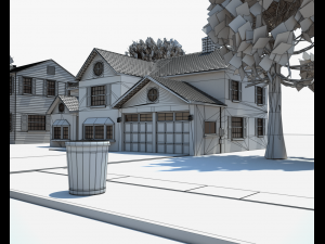 neighborhood Modello 3D