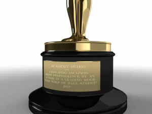 oscar award 3D Model