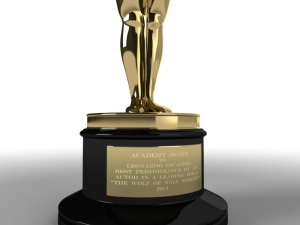oscar award 3D Model