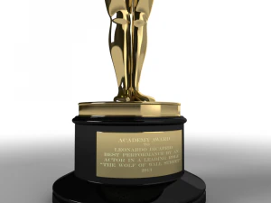 oscar award 3D Model