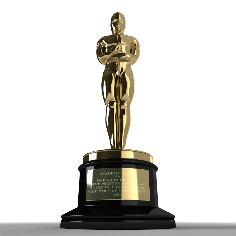 Премия хороший человек. Оскар 3д модель. oscar award stl. конверт оскар премия. премии 3 класс окружающий.