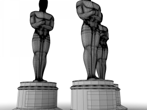 oscar award 3D Model