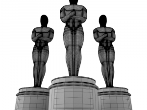 oscar award 3D Model
