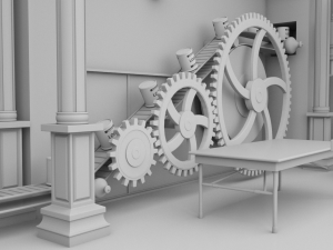 factory interior 3D Model