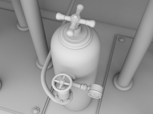 factory interior 3D Model